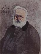 Felix Vallotton, Portrait decoratif of Victor Hugo